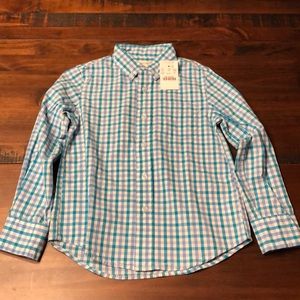 Crewcuts Flex Washed Button Down Shirt